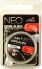 Carp Expert Neo Powerflex Kopásálló Fonott Süllyedő Előkezsinór 35lbs Dark Brown 10M