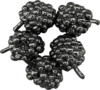 FISHUP Berry 0.6" (5pcs.), #506 - Blackberry