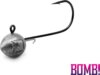 Jig fej tartóval Delphin BOMB! / 5db (2g-2)