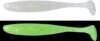 Keitech Easy Shiner 4" 100mm #370 - Clear Silver Glow