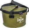 CarpZoom EVA cipzáros tároló vödör, o28x18x30cm