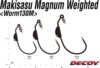 Offset Horog Súlyozott Decoy Worm 130m Makisagu Magnum #8/0 9g