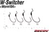 Offset Horog Súlyozott Decoy Worm 104 W Swicher #4/0 1.2g