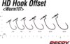 Offset Horog Forgóval Decoy Worm 117 Hd 2