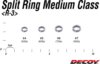 Kulcskarika Split Ring Decoy R-3medium Class Silver 6 75lbs