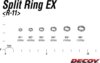Kulcskarika Split Ring Decoy R-11 Ex Silver 1+ 30lbs