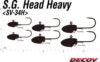 Jig Fej Decoy Sv-34H S.g Head Heavy #10/0 100g