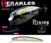 Herakles Snake 95Sp 9.5cm 9g Ghost Reaction Shad
