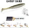 Herakles Ghost Shad 10cm Black Impact