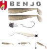 Herakles Combo Horog Benjo Shad 3" 7.5cm White Silver