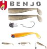 Herakles Combo Horog Benjo Shad 3" 7.5cm Orange Shiner
