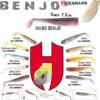 Herakles Benjo Shad 3" 7.5cm Motor Pepper