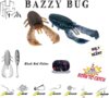 Herakles Bazzy Bug 3.2" 8cm Black Red Flakes