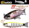Biwaa Swimbait Strout 5.5" 14cm 29g 19 Hi-Viz
