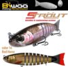 Biwaa Swimbait Strout 5.5" 14cm 29g 16 Redhorse