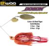 Biwaa Spinnerbait Dogon 3/4Oz 21g 03 Red Tiger-Gold Blades