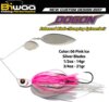 Biwaa Spinnerbait Dogon 1/2Oz 14g 06 Pink Ice-Silver Blades