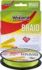 Wizard Braid Fluo Sárga Fonott Zsinór 0,25 135m 19,25kg