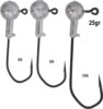 Twisterfej Natúr 5/0 Eurojig 15g