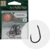 Maruto Horog 8346Bd Carp Hooks Barbed Forged T.d.e.10° Hc Black Nickel 6