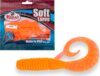 Mann's Twister Mannipulator Grub 4' Japanese Red