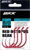 BKK Red Octopus Beak Harcsázó Horog 10/0# 3db/csomag
