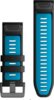 Garmin Óraszíj 26 mm fekete/kék szilikon (QuickFit)