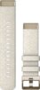 Garmin Óraszíj 20 mm krémszínű nylon krémarany csattal (QuickFit) (Fenix 7S)