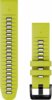 Garmin Óraszíj 22 mm lime/grafit szilikon (QuickFit)