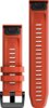 Garmin Óraszíj 22 mm lángvörös szilikon (QuickFit) (Fenix 7)
