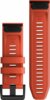 Garmin Óraszíj 26 mm lángvörös szilikon (QuickFit) (Fenix 7X)