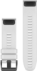 Garmin Óraszíj 26 mm fehér szilikon, fekete csat (QuickFit) Fenix 6X, 3részes