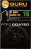 GURU F1 Eyed Hook Size 14 (Barbless/Eyed)