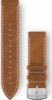 Garmin Óraszíj 20 mm barna bőr, ezüst csat (Quick Release) Vivomove HR