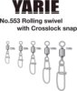 Yarie Jespa Forgókapocs Yarie 553 Crosslock Snap 50Lb