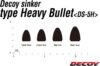 Ólom Decoy Ds-5H Type Bullet Heavy 18g