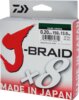 Daiwa J-Braid X8 Sötét zöld