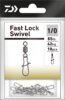 Daiwa Fast Lock Swivel (#1/0, 42.0kg, 10db)