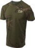 Daiwa Carp Camo T-Shirt (green camo, #M)