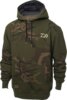 Daiwa Carp Camo Hoodie (green camo, #3XL)