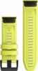 Garmin Óraszíj 26 mm sárga szilikon, fekete csat (QuickFit)Fenix 6X