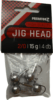 PZ Jig fej 2/0, 2/0, 10 g, 4 db