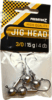 PZ Jig fej 3/0, 3/0, 4 g, 4 db
