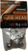 PZ Jig fej 1/0, 10 g, 5 db