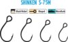 Trabucco Shinken Hooks S-75m Bn #1 10db horog