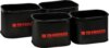 Trabucco Gnt Match Evagoundbait Mini Bowl Set 1+4, etetőanyag tartó szett