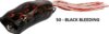 Rapture Popper Frog 60mm 1/2Oz(15g) Black Bleeding, gumibéka
