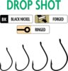 drop shot Worm 10db 01 horog
