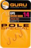 GURU Pole Special Hook Size 14 Barbed/Spade End