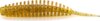 Fishup_Tanta 1" 12Pcs. 036 - Caramel/Green & Black gumiféreg